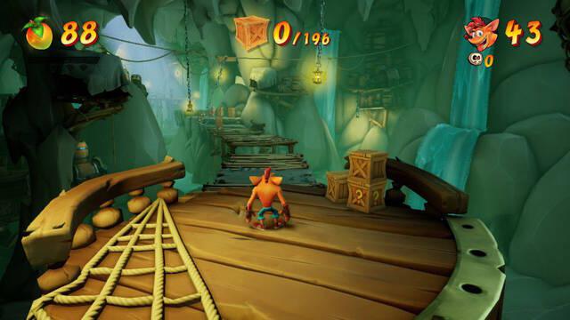 Crash Bandicoot 4 en Switch (modo porttil) - 