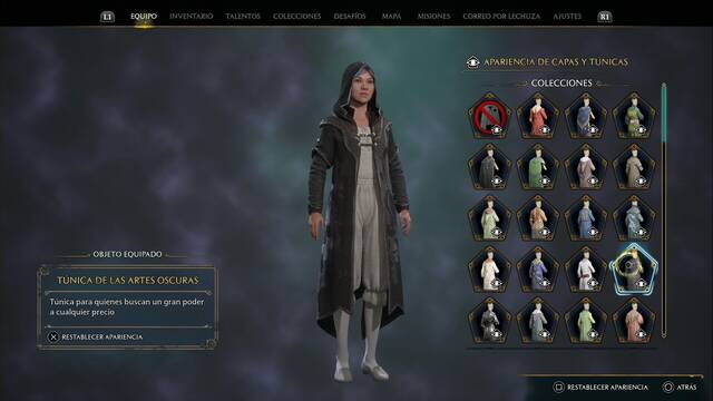 Hogwarts Legacy - Capas y tnicas (Coleccin) - Tunica de las Artes oscuras
