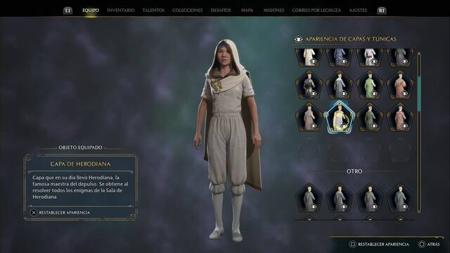 Hogwarts Legacy - Capas y tnicas (Coleccin) - Capa de Herodiana