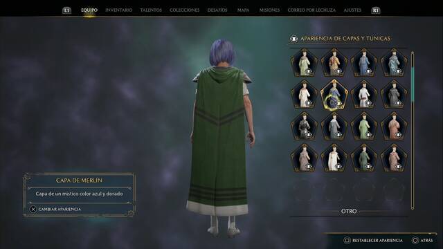 Hogwarts Legacy - Capas y tnicas (Coleccin) - Capa de capitn de quidditch