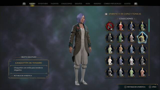 Hogwarts Legacy - Capas y tnicas (Coleccin) - Chaqueton de tendero