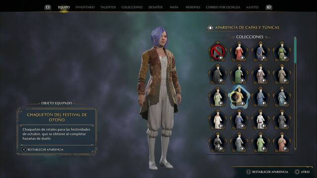 Hogwarts Legacy - Capas y tnicas (Coleccin) - Chaqueton del festival de otoo