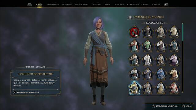 Hogwarts Legacy - Atuendos (Colección) - Conjunto de protector