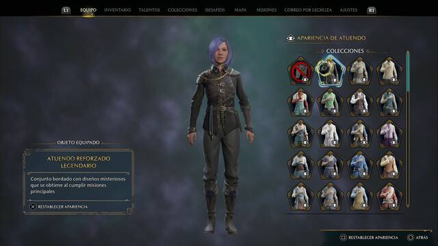 Hogwarts Legacy - Atuendos (Colección) - Atuendo reforzado legendario