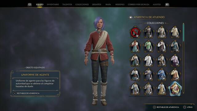 Hogwarts Legacy - Atuendos (Colección) - Uniforme de agente