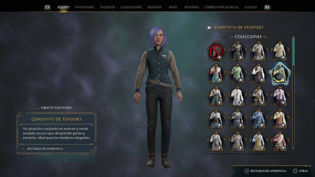 Hogwarts Legacy - Atuendos (Colección) - Conjunto de tendero