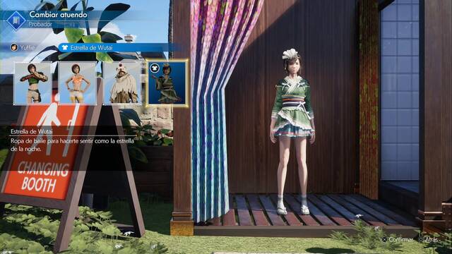 Final Fantasy VII Rebirth - Atuendos de Yuffie - Estrella de Wutai