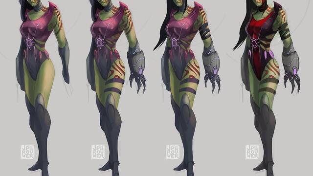 LQPS The Avengers - Diseños de los enemigos -