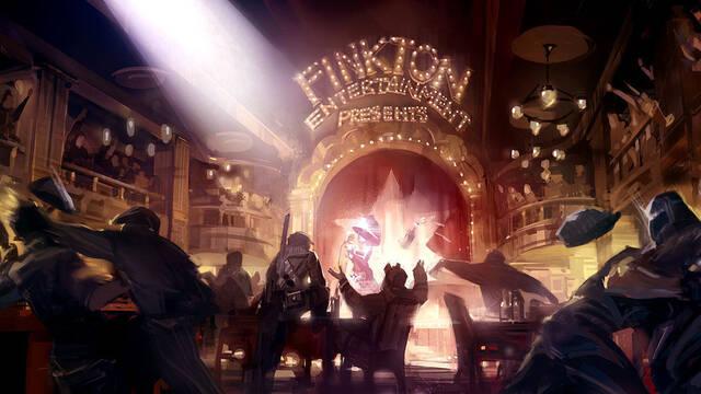 BioShock Infinite - La evolucin de Columbia - Probablemente, el interior del cabaret