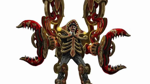 Bioshock Infinite - Ilustraciones de los enemigos descartados - Claw Daddy