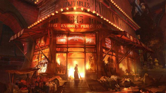 Bioshock Infinite - Ilustraciones de Columbia - 
