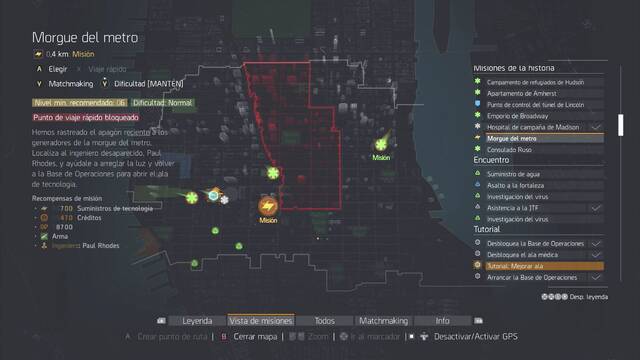 The Division - Morgue del metro - 