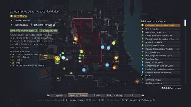 The Division - Campamento de refugiados de Hudson - 