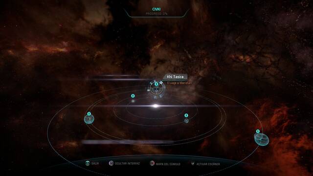 Mass Effect Andromeda El viaje a Meridian - Viajar a Khi Tasira