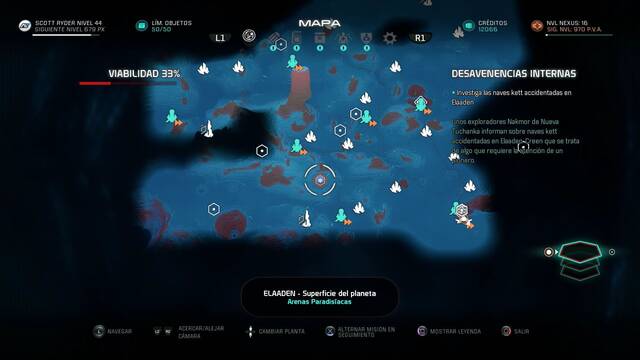 Mass Effect Andromeda Desavenencias internas - Zona de la misi�n