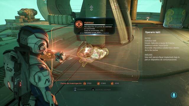 Mass Effect Andromeda Verdad e intromisin - Operario kett