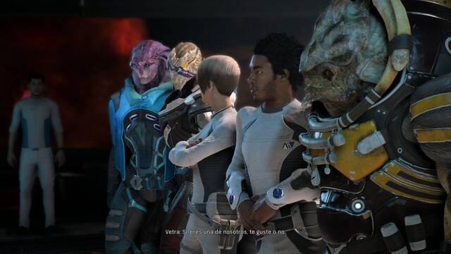 Mass Effect Andromeda Peebee proyecto secreto - Parte del equipo
