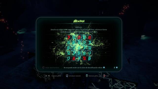 Mass Effect Andromeda Domar un desierto - Solución al puzle