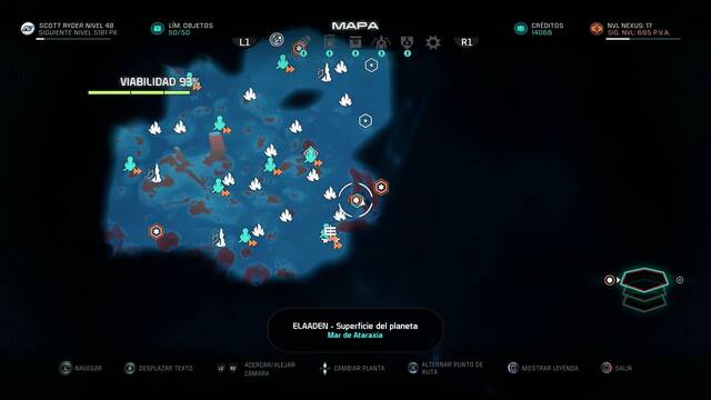 Mass Effect Andromeda Aspiraciones - Zona de inicio