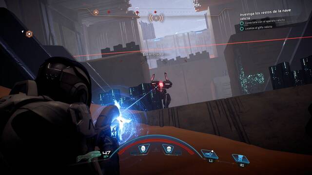 Mass Effect Andromeda Investiga los restos de la nave relicta - Matar a los enemigos