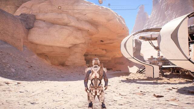 Mass Effect Andromeda El núcleo motriz relicto robado - Cueva