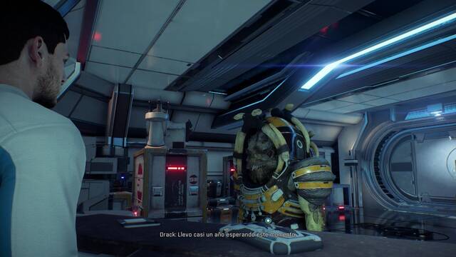 Mass Effect Andromeda Nakmor Drack; Traición Krogan - Hablar con Drack