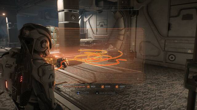 Mass Effect Andromeda Vetra Nyx, medios y fines - Escanear los cables