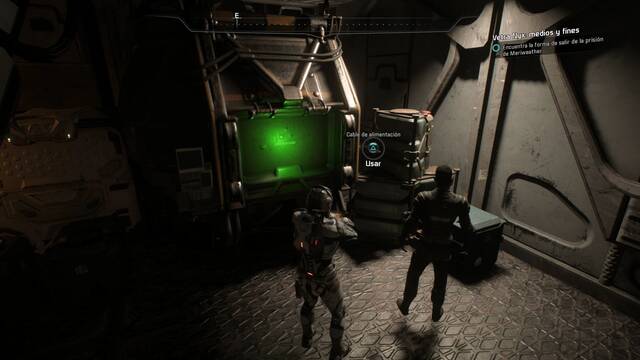 Mass Effect Andromeda Vetra Nyx, medios y fines - Instalar los cables