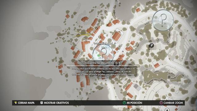 Sniper Elite 4 Monasterio de Abrunza - Coche blanco