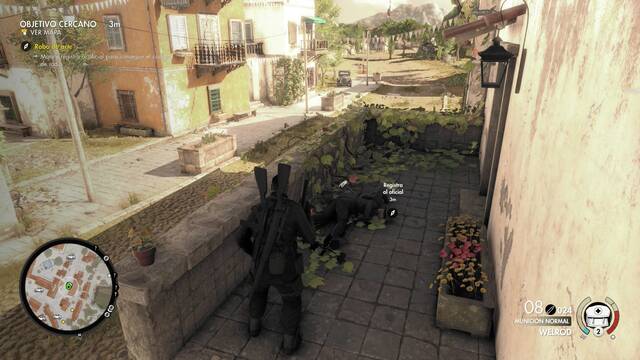 Sniper Elite 4 Monasterio de Abrunza - Cdigo de radio