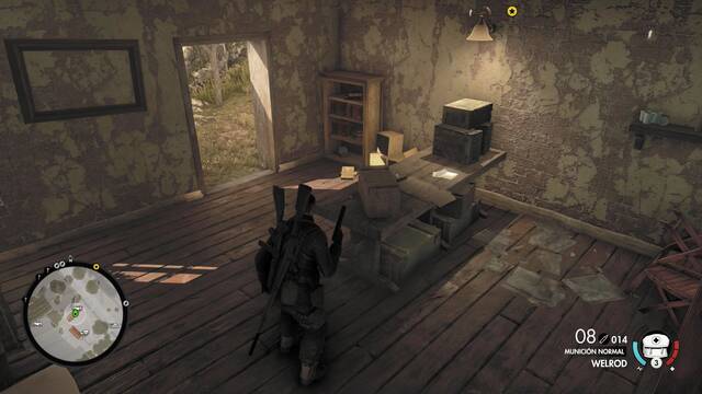 Sniper Elite 4 Monasterio de Abrunza - Cartas de la familia 3