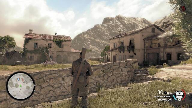 Sniper Elite 4 Monasterio de Abrunza - guila de piedra 1