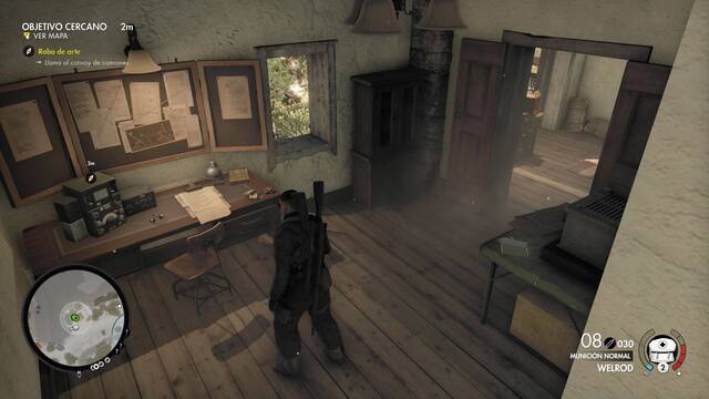 Sniper Elite 4 Monasterio de Abrunza - Radio y Otros documentos 2