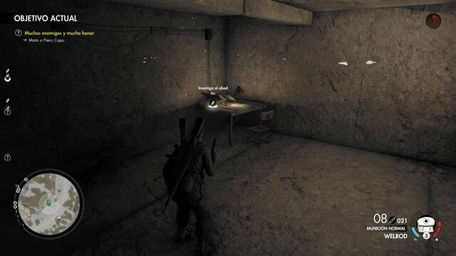 Sniper Elite 4 Monasterio de Abrunza - Otros documentos 3