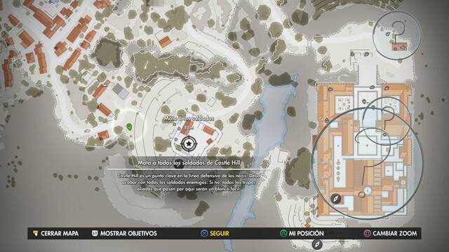 Sniper Elite 4 Monasterio de Abrunza - Castle Hill