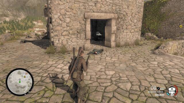 Sniper Elite 4 Monasterio de Abrunza - Informe de servicio 3