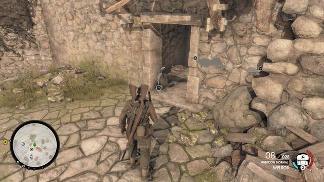 Sniper Elite 4 Monasterio de Abrunza - ltimas cartas 2