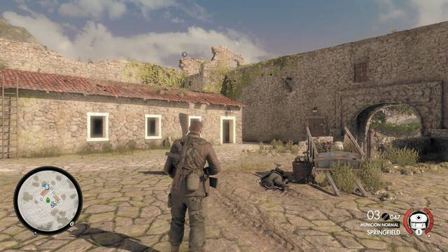Sniper Elite 4 Monasterio de Abrunza - 