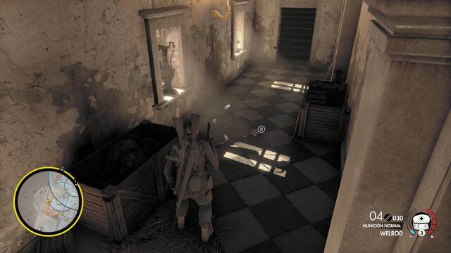 Sniper Elite 4 Monasterio de Abrunza - Cdigo de la caja