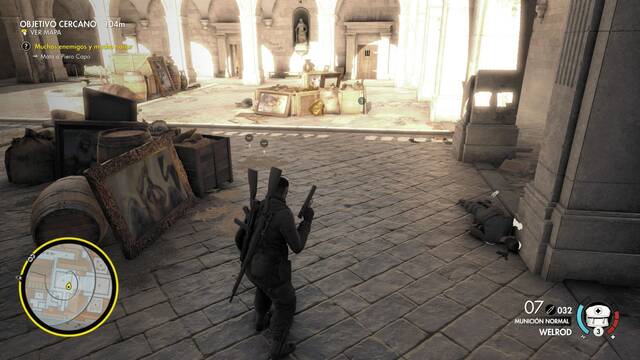 Sniper Elite 4 Monasterio de Abrunza - Cartas de la familia 5