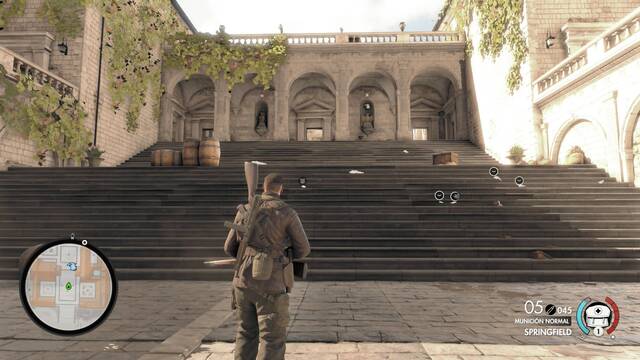 Sniper Elite 4 Monasterio de Abrunza - 
