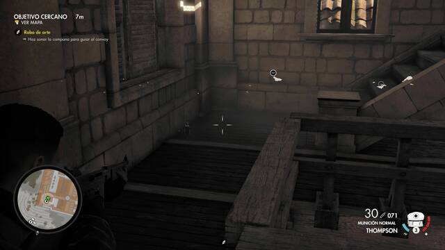 Sniper Elite 4 Monasterio de Abrunza - Trampa