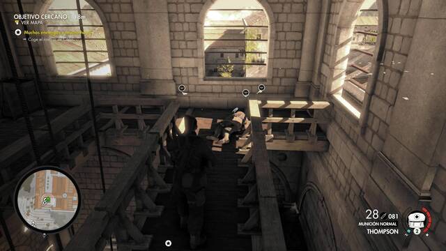 Sniper Elite 4 Monasterio de Abrunza - Informe de francotirador 2