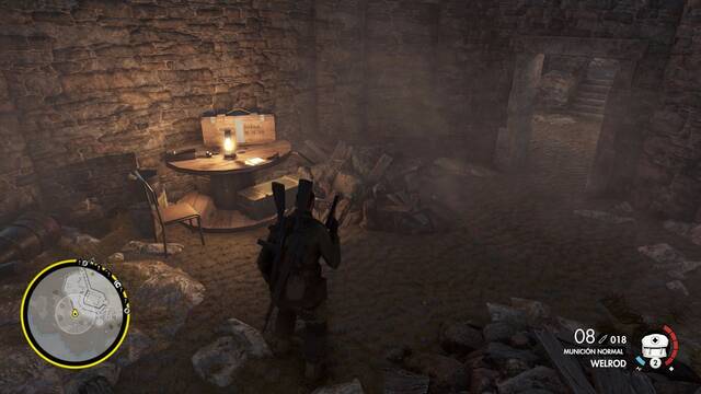 Sniper Elite 4 Instalaciones de Magazzeno - Cartas a la familia 1