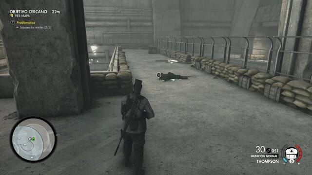 Sniper Elite 4 Fortaleza de Allagra - Informe de francotirador 5