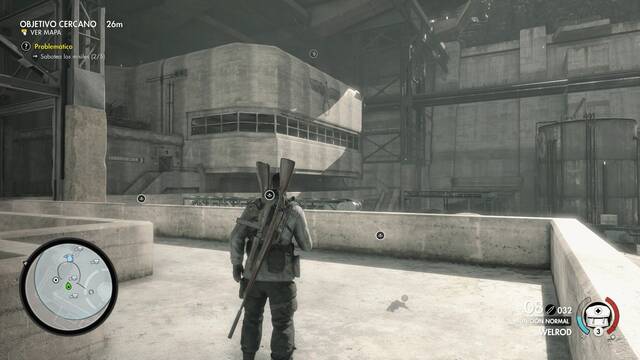 Sniper Elite 4 Fortaleza de Allagra - guila de piedra 3