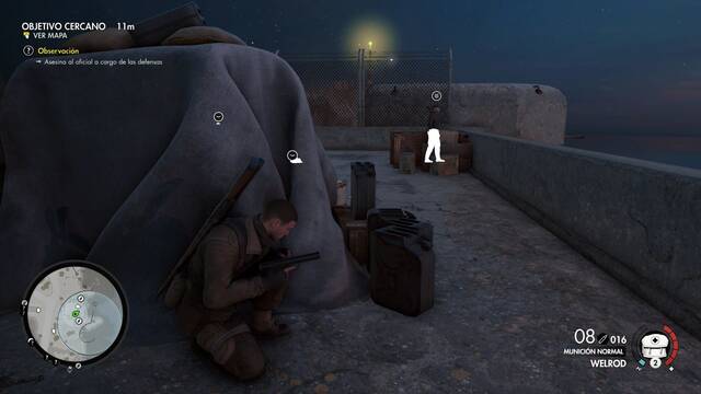 Sniper Elite 4 Instalaciones de Magazzeno - Informe de servicio 2