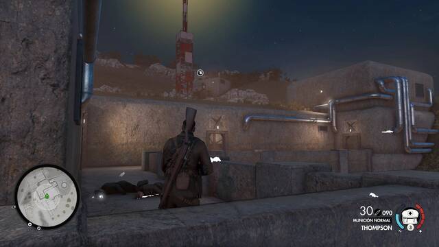 Sniper Elite 4 Instalaciones de Magazzeno - Águila de piedra 2