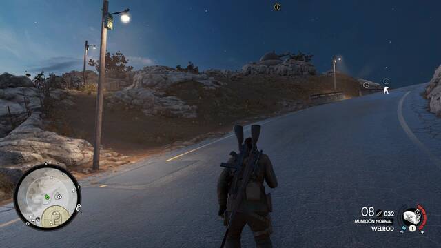 Sniper Elite 4 Instalaciones de Magazzeno - Camino de minas