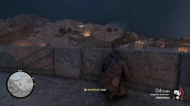 Sniper Elite 4 Instalaciones de Magazzeno - Tercer francotirador